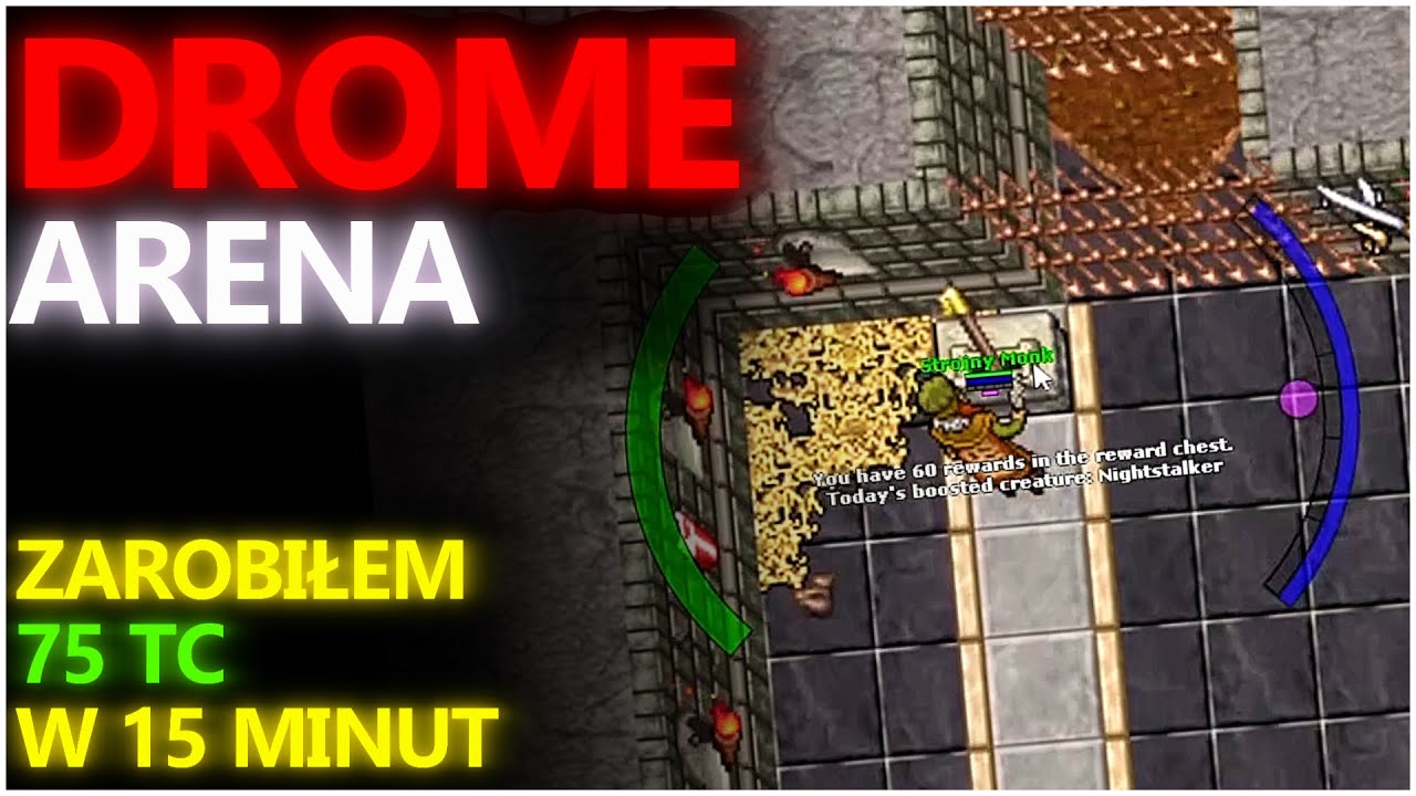 STROJNY ROBI SZYBKI ZAROBEK NA TIBIA DROME!