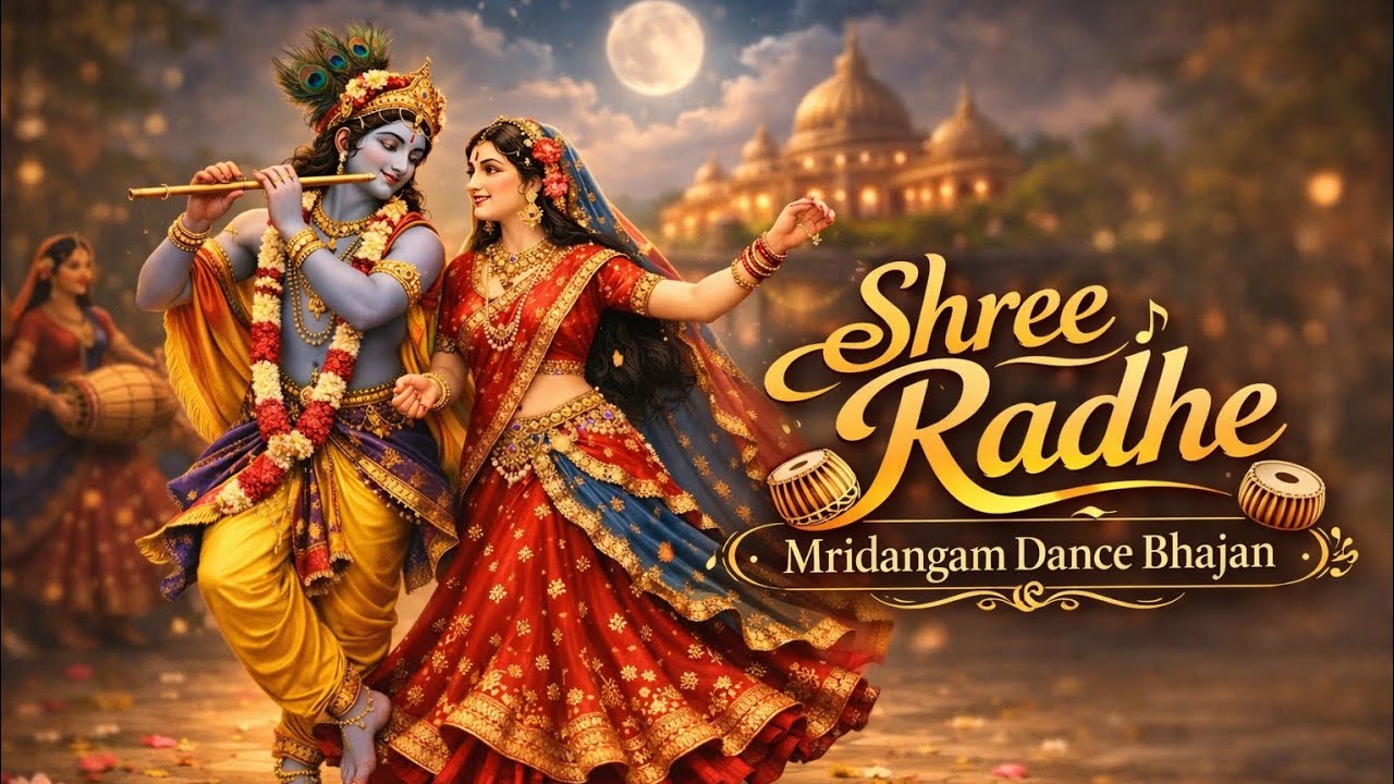 Shree Radhe Kirtan | ISKCON Style Mridangam Dance Bhajan