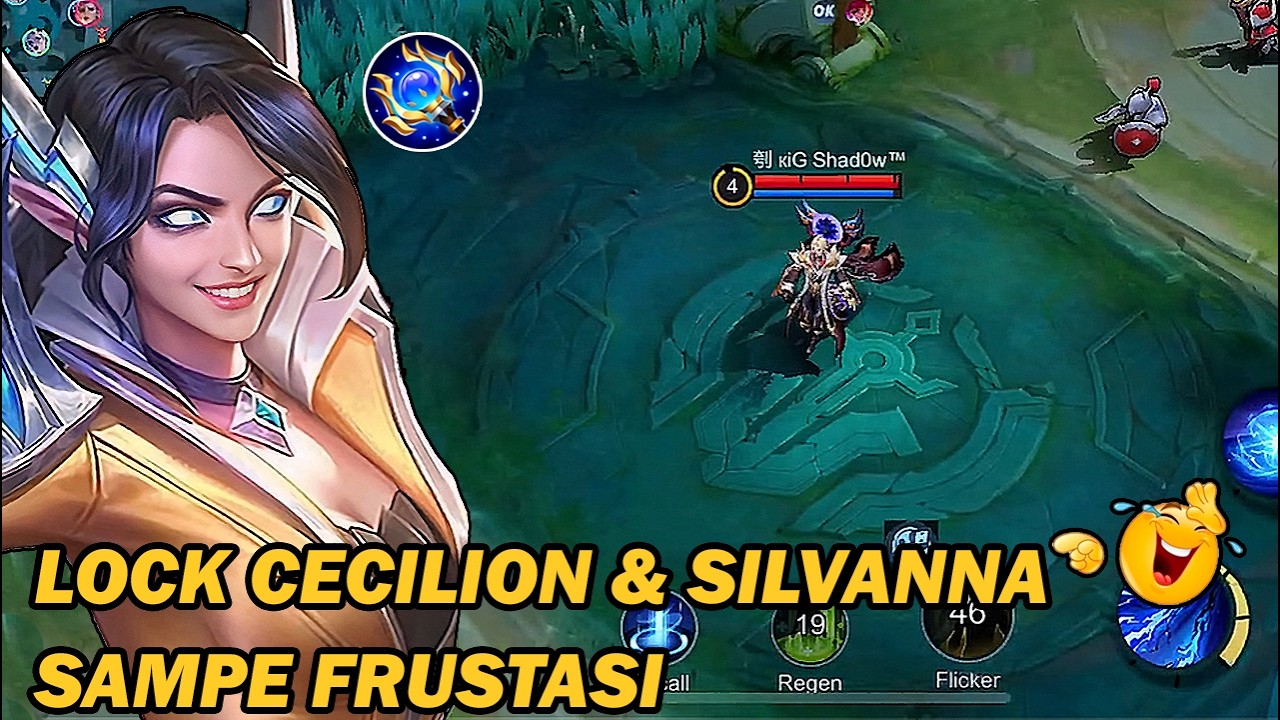EUDORA MODE DENDAM!! LOCK CECILION & SILVANNA SI PALING JAGO SAMPE KESAL‼️- MLBB