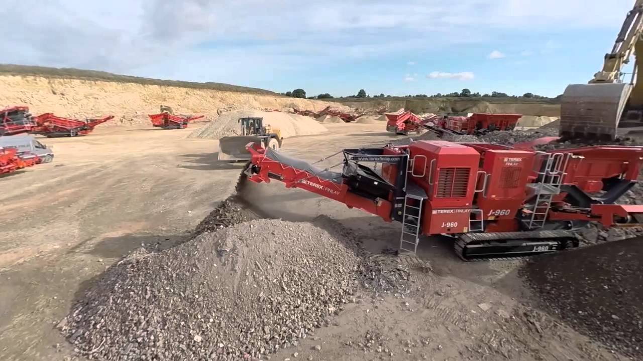Щековая дробилка Terex Finlay J-960