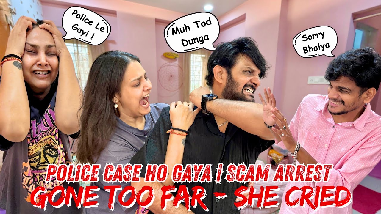 HUGE FIGHT WITH COUSIN & GETTING ARRESTED PRANK ON GIRLFRIEND | SHE GOT EMOTIONAL