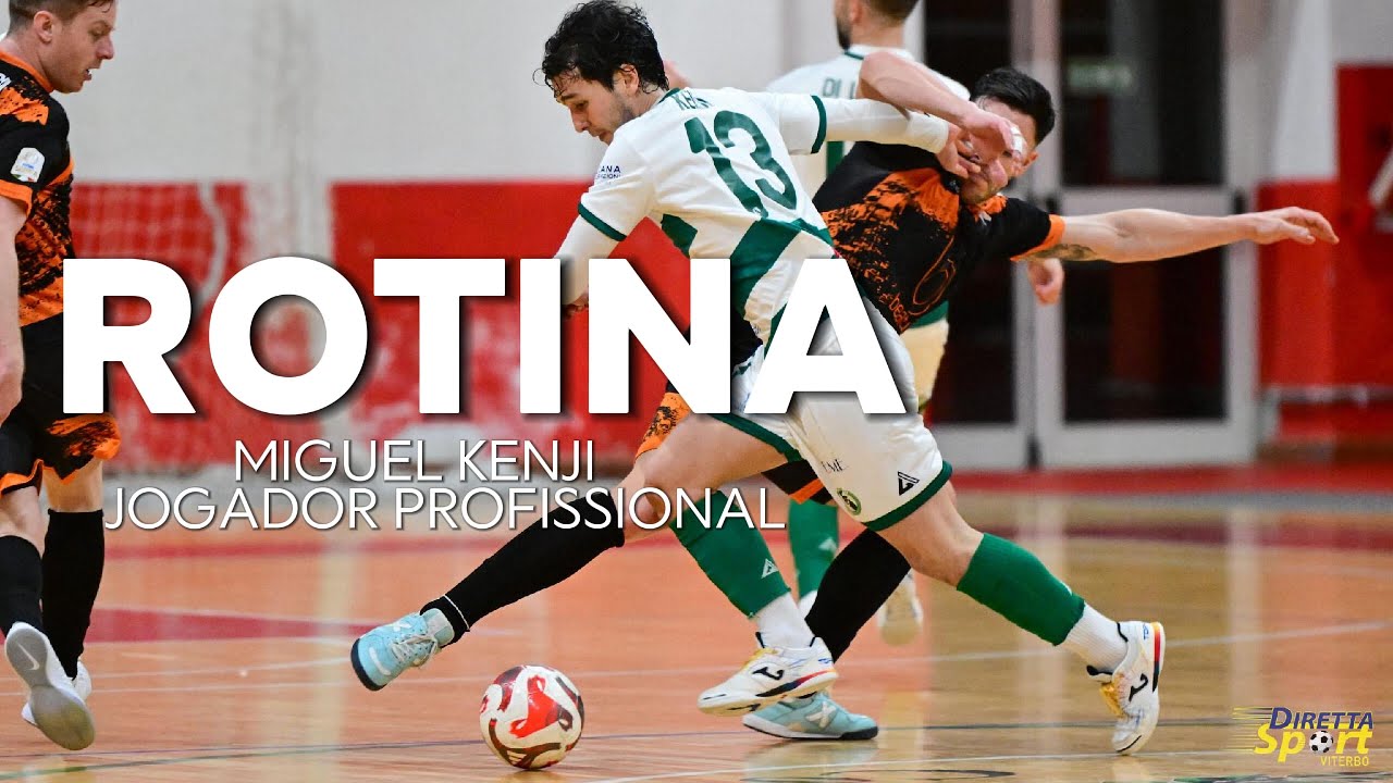 ROTINA DE UM JOGADOR PROFISSIONAL