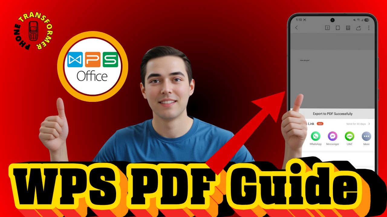 Как создать PDF-файл в WPS Office на мобильном устройстве | Пошаговое руководство
