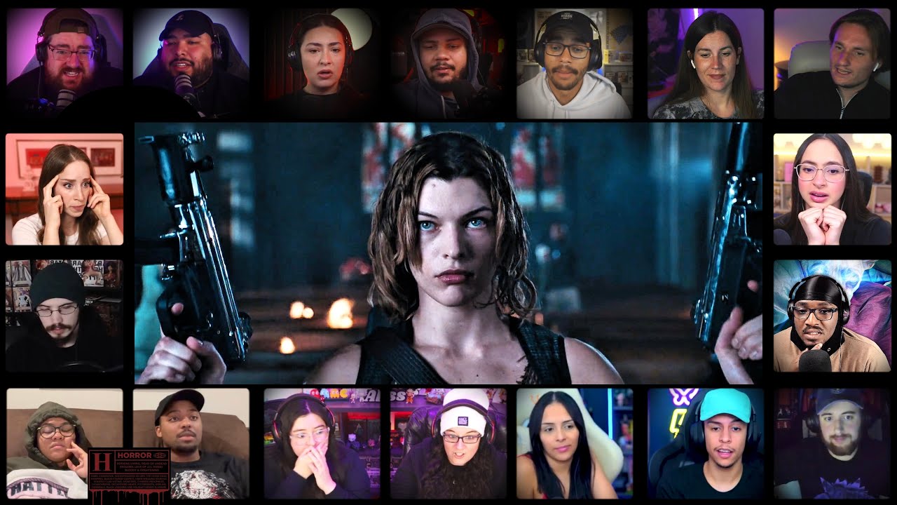 Jill Valentine meets Alice Scene | Resident Evil 2: Apocalypse (2004) * Reaction Mashup
