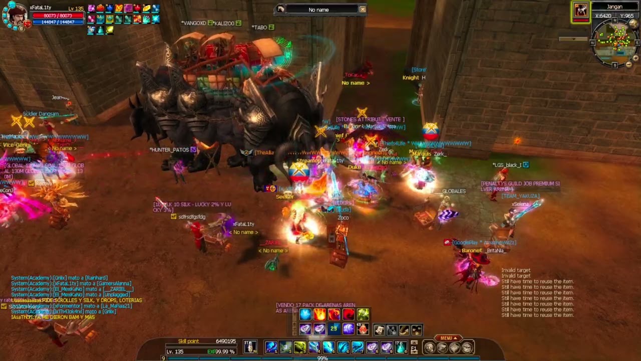 Silkroad Latino - Guerra PvP xFataL1ty