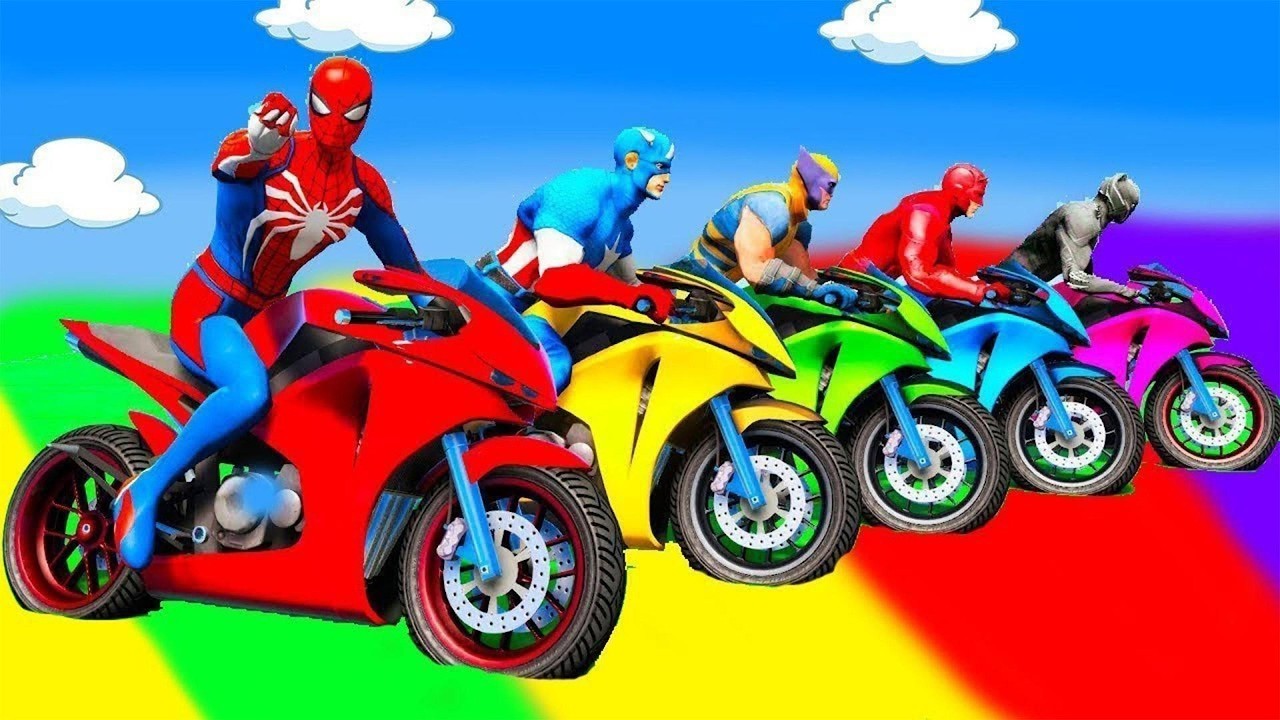 الرجل العنكبوت انقاذ باتمان Spider-Man Rescue batman vs iron man vs venom funny Game GTA 5 superhero