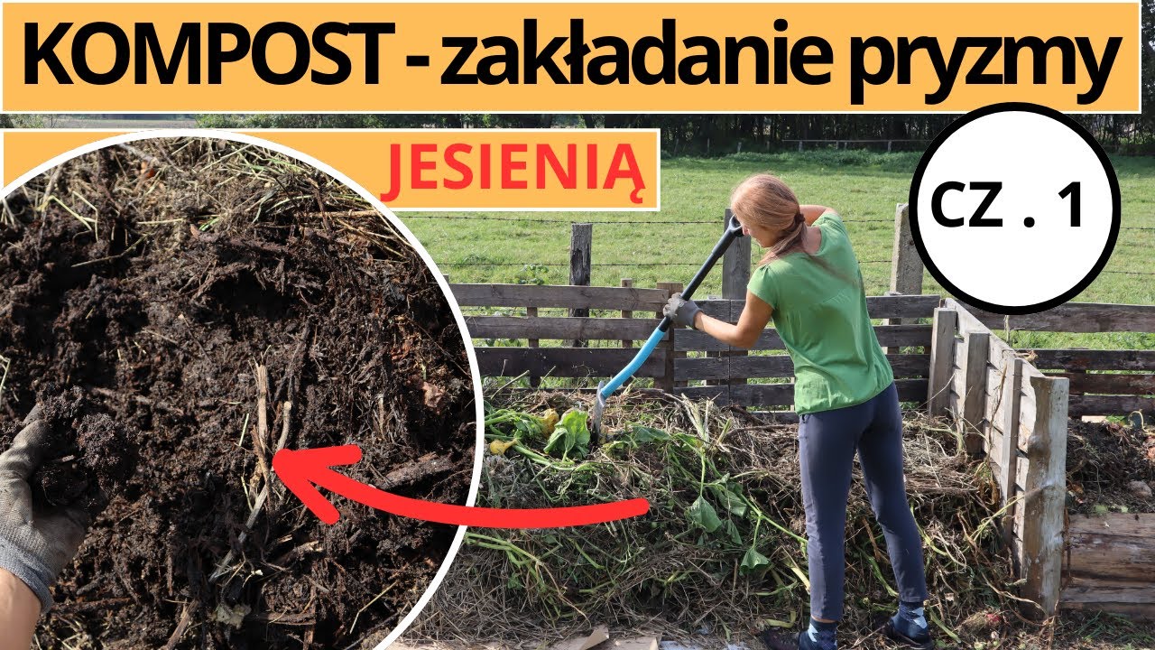 Jak prawidłowo założyć pryzmę kompostową bez procesów gnilnych/zdrowa gleba/cechy zdrowego kompostu