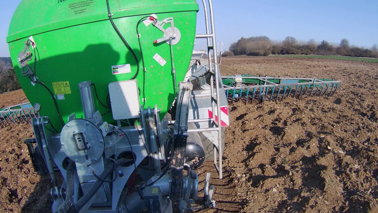 Gülle Fahren mit Deutz-Fahr und Eckart Güllefass mit schleppschuhverteiler von Bomech