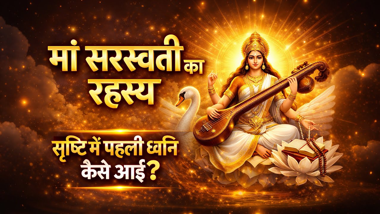 मां सरस्वती का रहस्य | सृष्टि में पहली ध्वनि कैसे आई? ब्रह्मा को श्राप क्यों मिला? #aidocumentary 