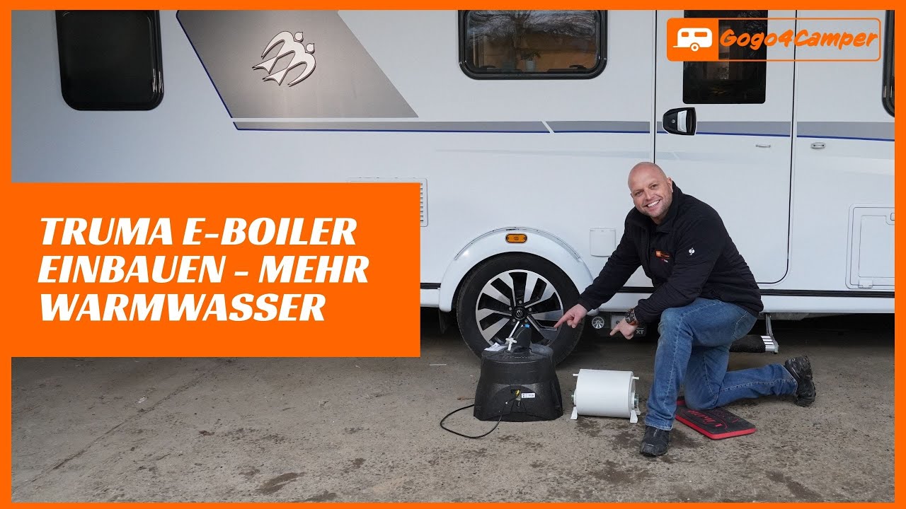 Mehr Warmwasser im Wohnwagen /Wohnmobil mit dem Truma Elektro Boiler 14L [Einbau inkl. Frostwächter]