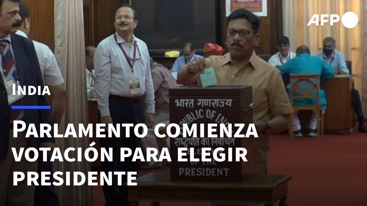El parlamento de India comienza votación para elegir presidente | AFP
