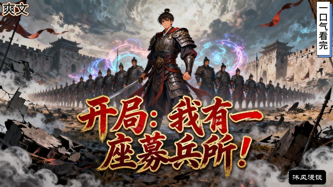 完结《开局：我有一座募兵所！》你说你募不来兵？募来的兵战力不足？那我募来的兵咋要战力有战力，要颜值有颜值？对我使用美人计？那我就勉为其难，将计就计……#動漫 #穿越#有声漫画#爽文#玄幻 #无敌