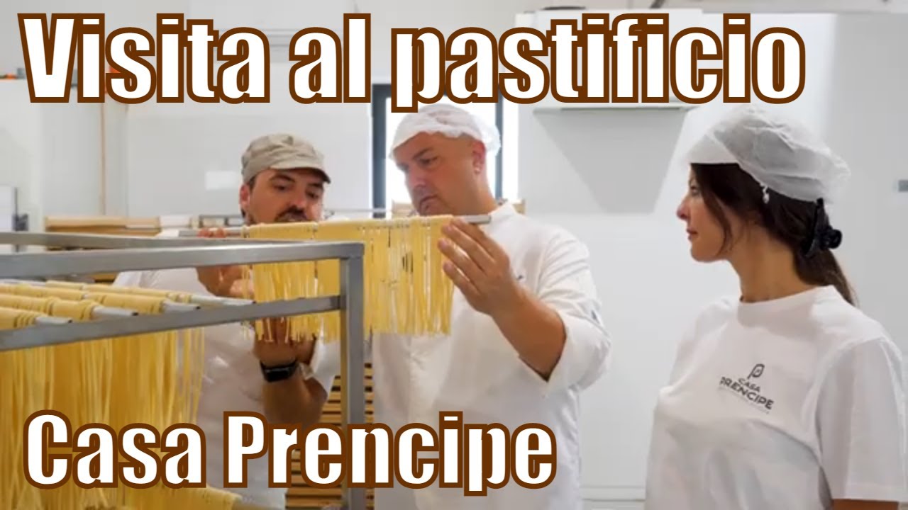 Visita al pastificio casa Prencipe di Monte sant'Angelo - cuciniamo insieme i Troccoli