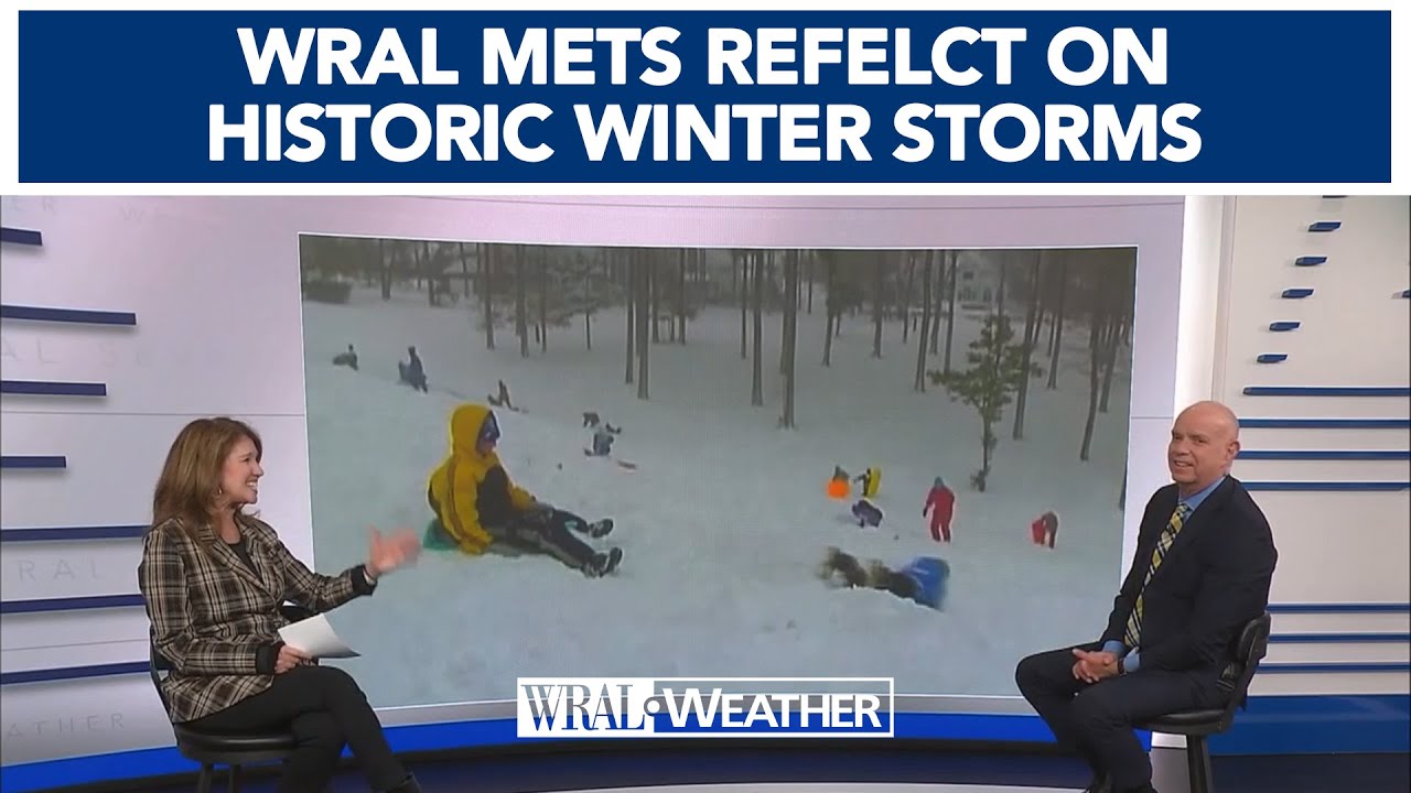 20 INCHES of SNOW: Meteorologists look back at Raleigh's historic snowstorm 26 years later