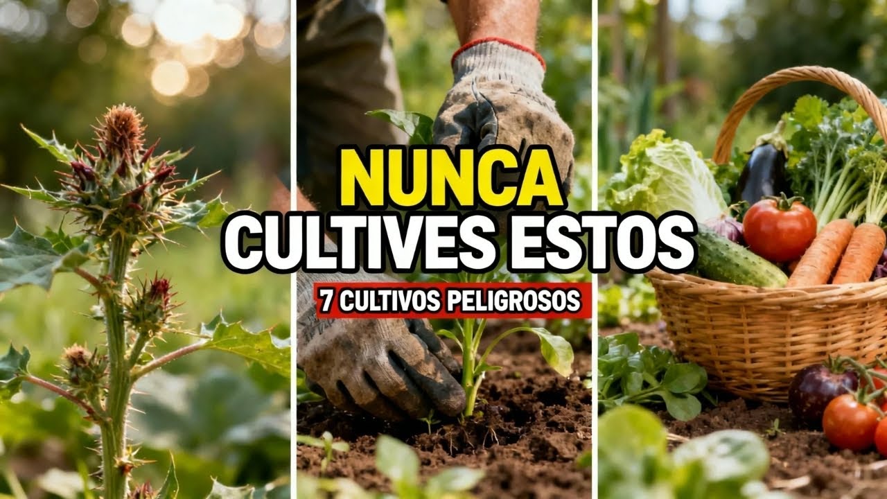 Las 7 Cosechas Más Peligrosas Que Nunca Debes Cultivar en Casa