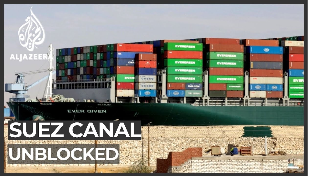 Investigation under way into Suez Canal blockage