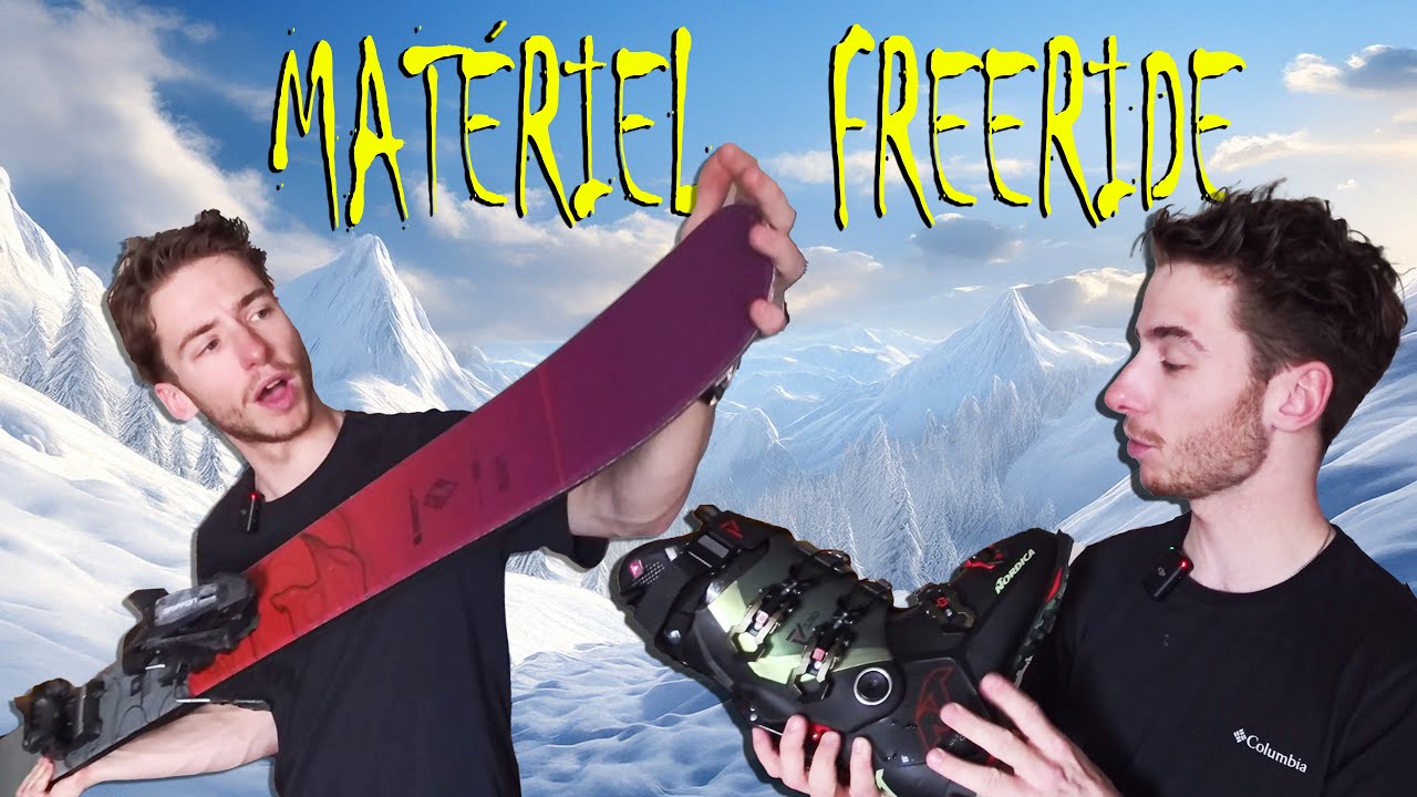 MON MATÉRIEL POUR LE FREERIDE 2025