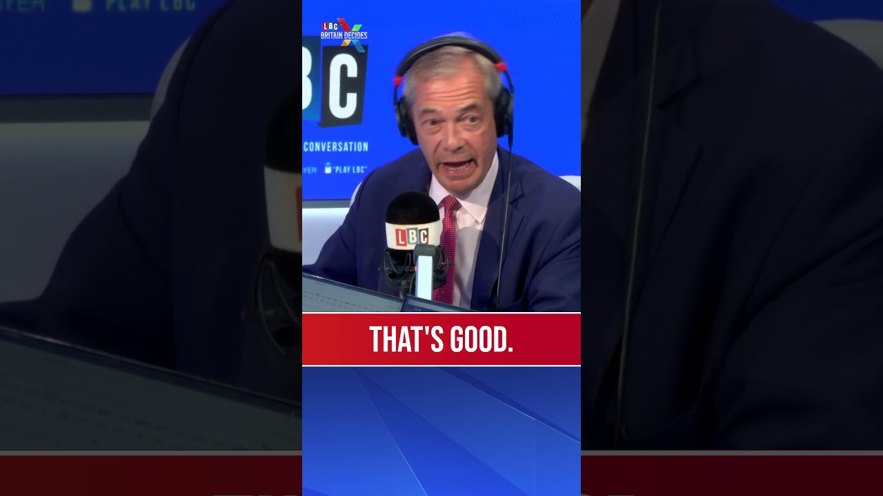 Nigel Farage breaks cover on his promise to leave the country &lsquo;if Brexit is a disaster&rsquo; | LBC