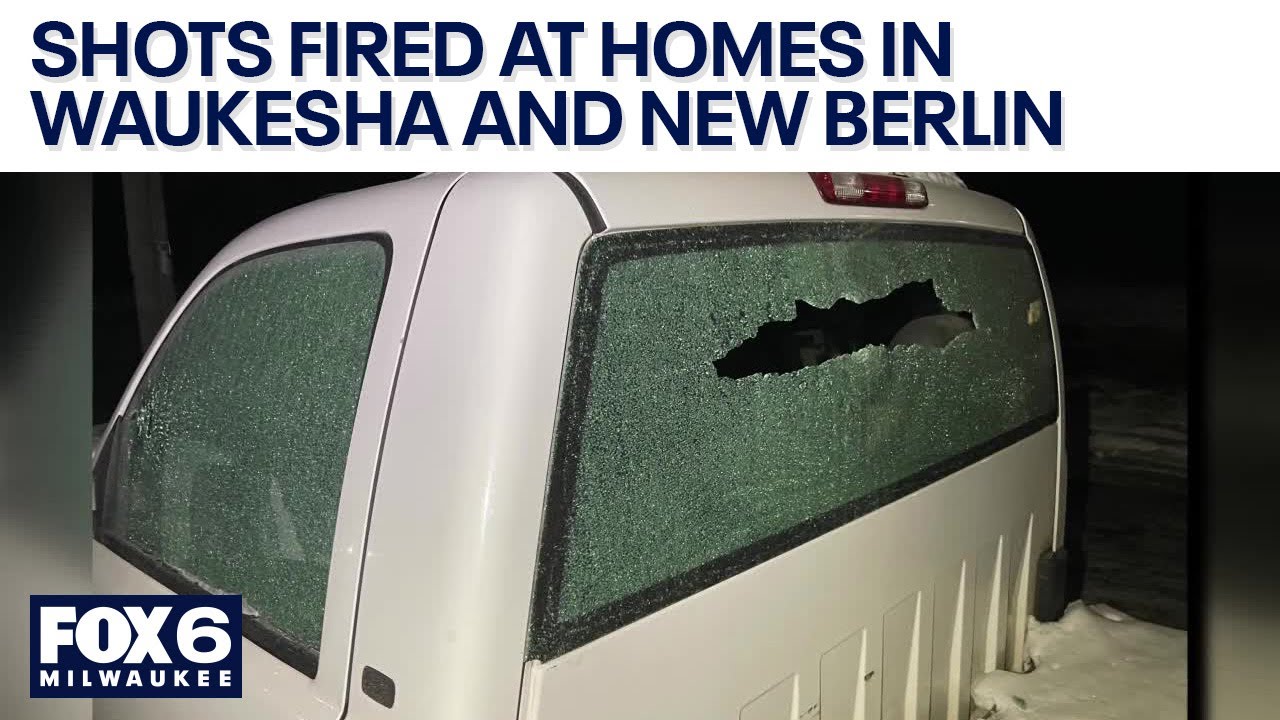 Shots fired at Waukesha, New Berlin homes; $1,000 reward for info | FOX6 News Milwaukee
