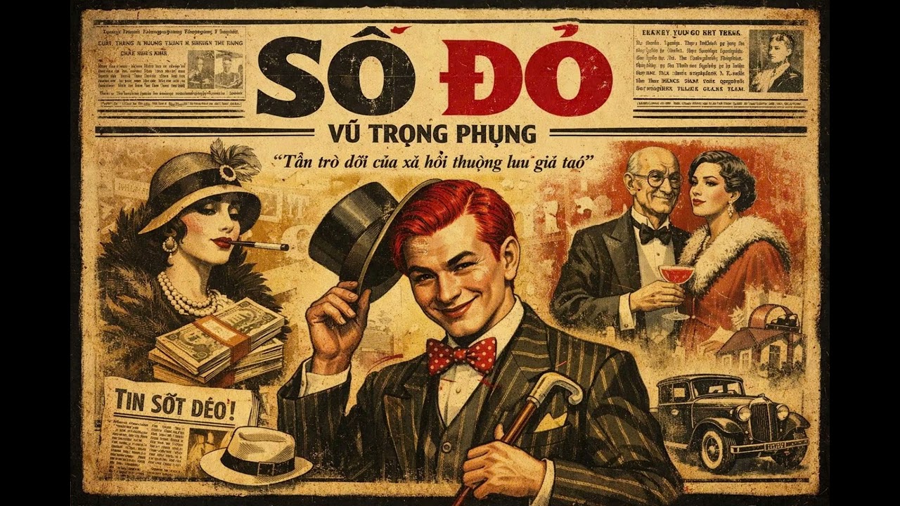 [ Sách nói ] Số 3 | Văn học Việt Nam - Số đỏ - Vũ Trọng Phụng - phần cuối | Bò nhiều chuyện