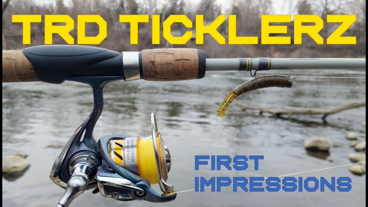 Fishing the NEW TRD TicklerZ from Z-Man