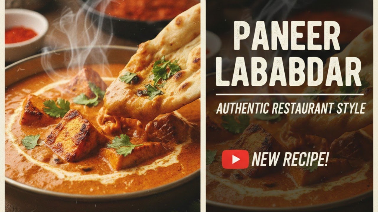 ​Paneer Lababdar Recipe | Restaurant style🔥​Authentic Paneer Lababdar Recipe💯