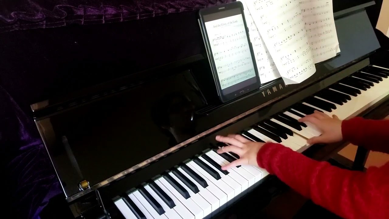 G.F. Handel/Mark Hayes And the Glory of the Lord (piano arrangement)