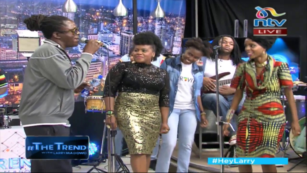 Njambi Koikai, Richie Spice and Luciano do a reggae collabo on #theTrend