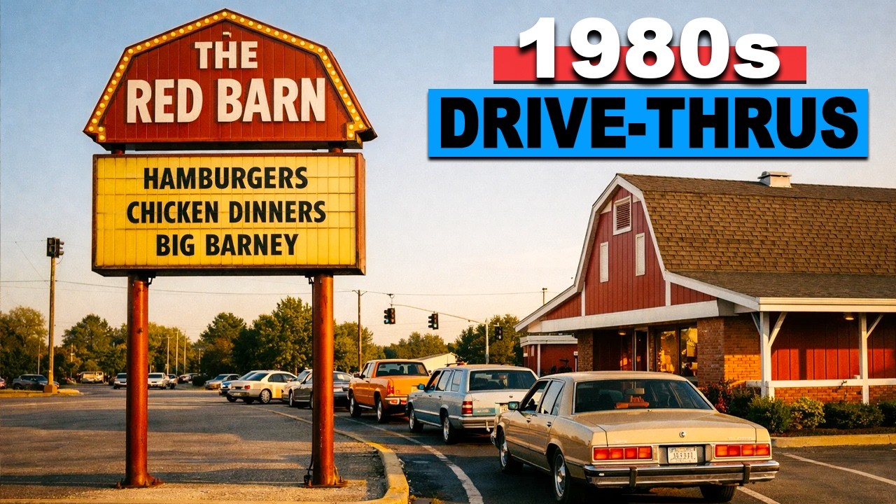 The Unique Experience of Eating at a Drive-Thru in 1980s America