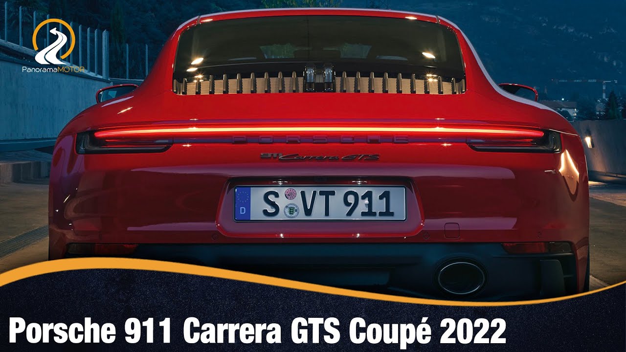 Porsche 911 Carrera GTS Coupé 2022 MÁS DINÁMICO Y DEPORTIVO QUE NUNCA CON UN SONIDO EMOCIONANTE