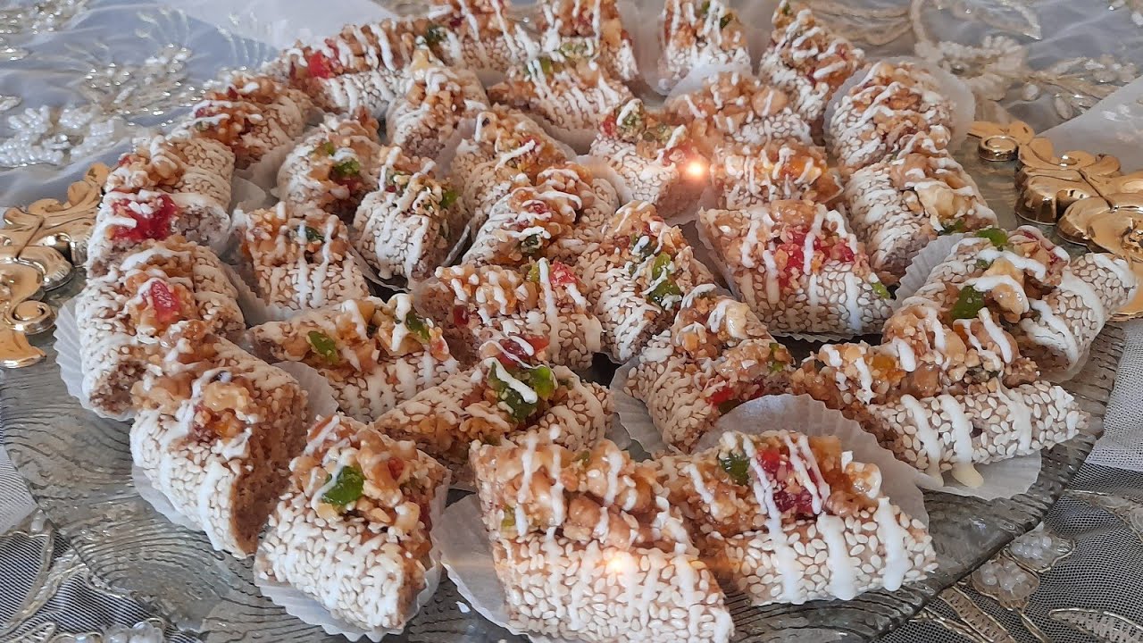 حلوى باللوز جد سهلة و راقية للأعياد و المناسبات روعة في الشكل و المذاق 👍👍👍💯💯❤