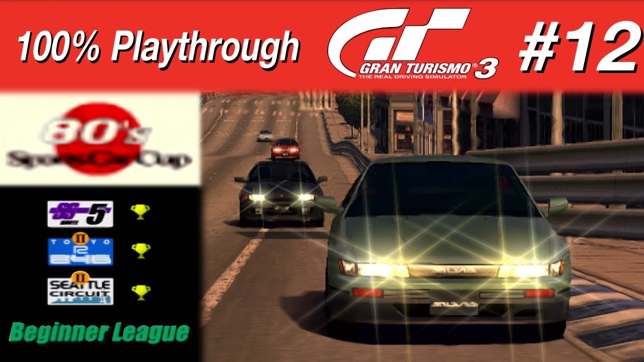 Gran Turismo 3 - #12 - 80's Sports Car Cup