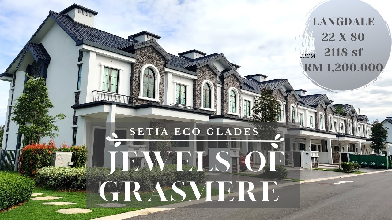 [4k] Jewels Of Grasmere @ Setia Eco Glades, Cyberjaya | FREEHOLD | Sale & Rent | 22x80/24x80