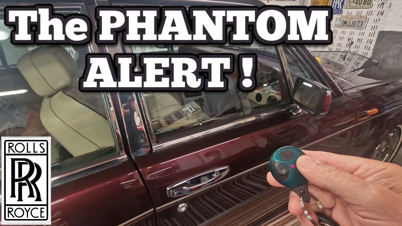 The SECRET FUNCTIONS of the ROLLS-ROYCE Silver Spirit & BENTLEY SZ Alarm System & unsolved mystery!