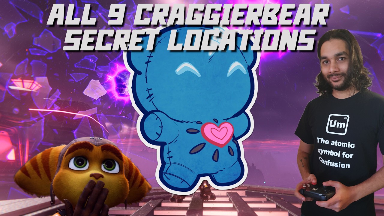 All CraiggerBear Locations - Ratchet & Clank Rift Apart (UnBEARably Awesome Trophy Guide)
