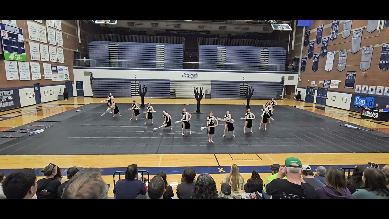 Meridian Highschool Winterguard ~ Huntress 2026 ~ Skyview Comp