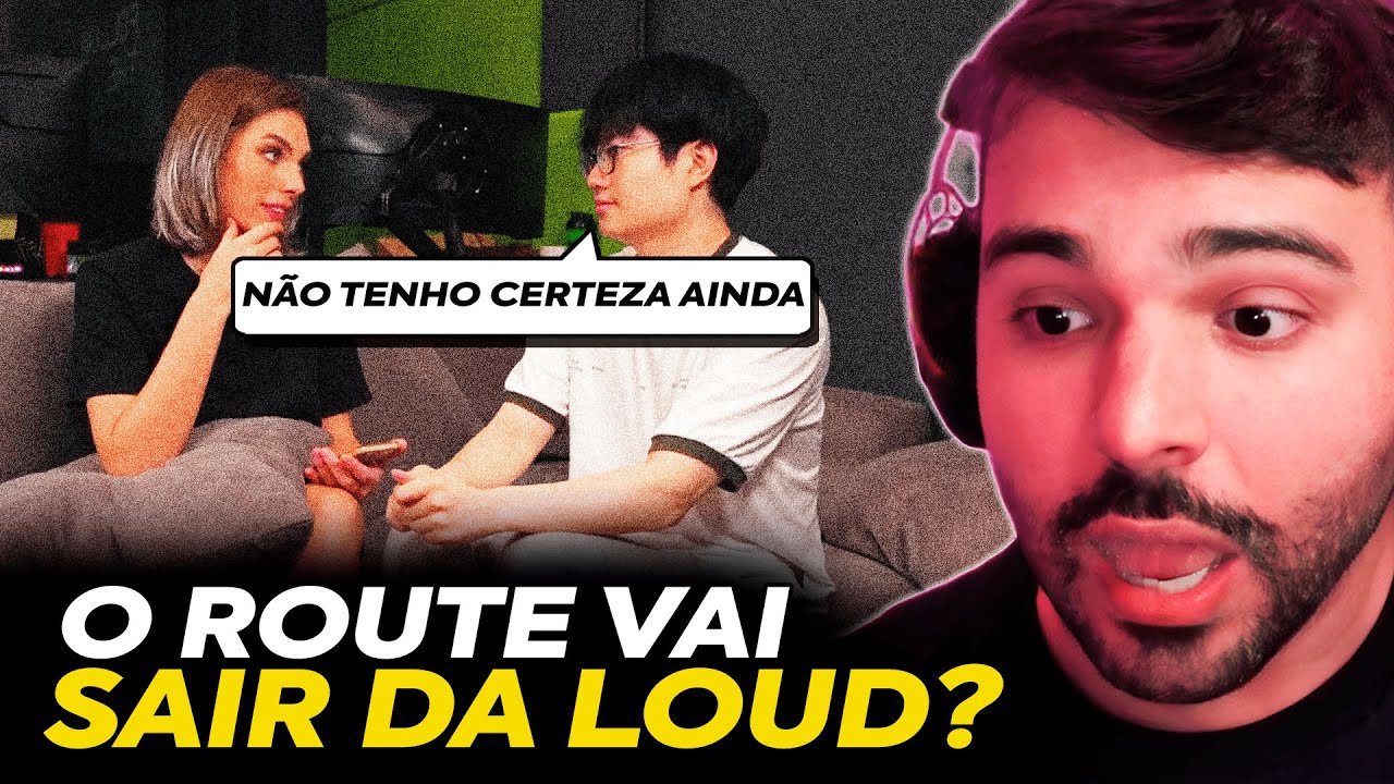 🚨 A RAFA FEZ UMA ENTREVISTA EXCLUSIVA COM o ROUTE! CONHECENDO UM POUCO o ADC da LOUD! MINERVA REAGE