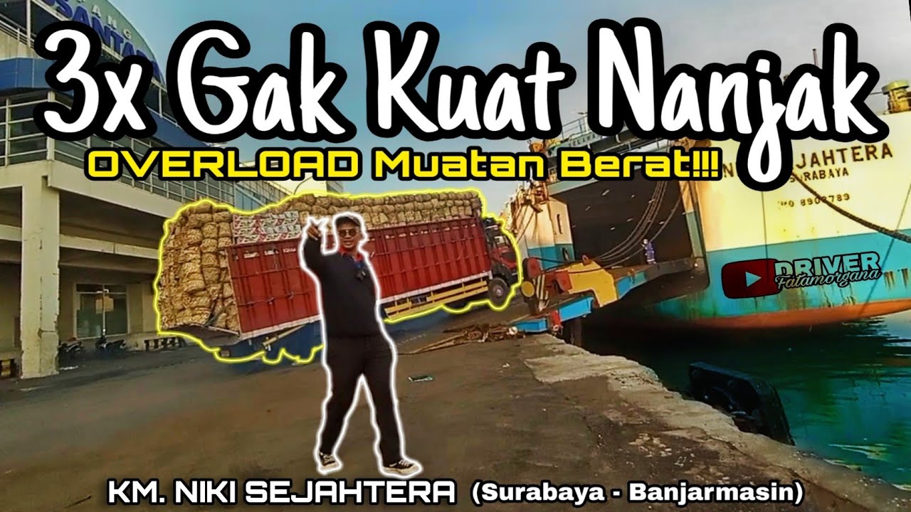 PROSES MUAT KM. NIKI SEJAHTRA Surabaya-Banjarmasin