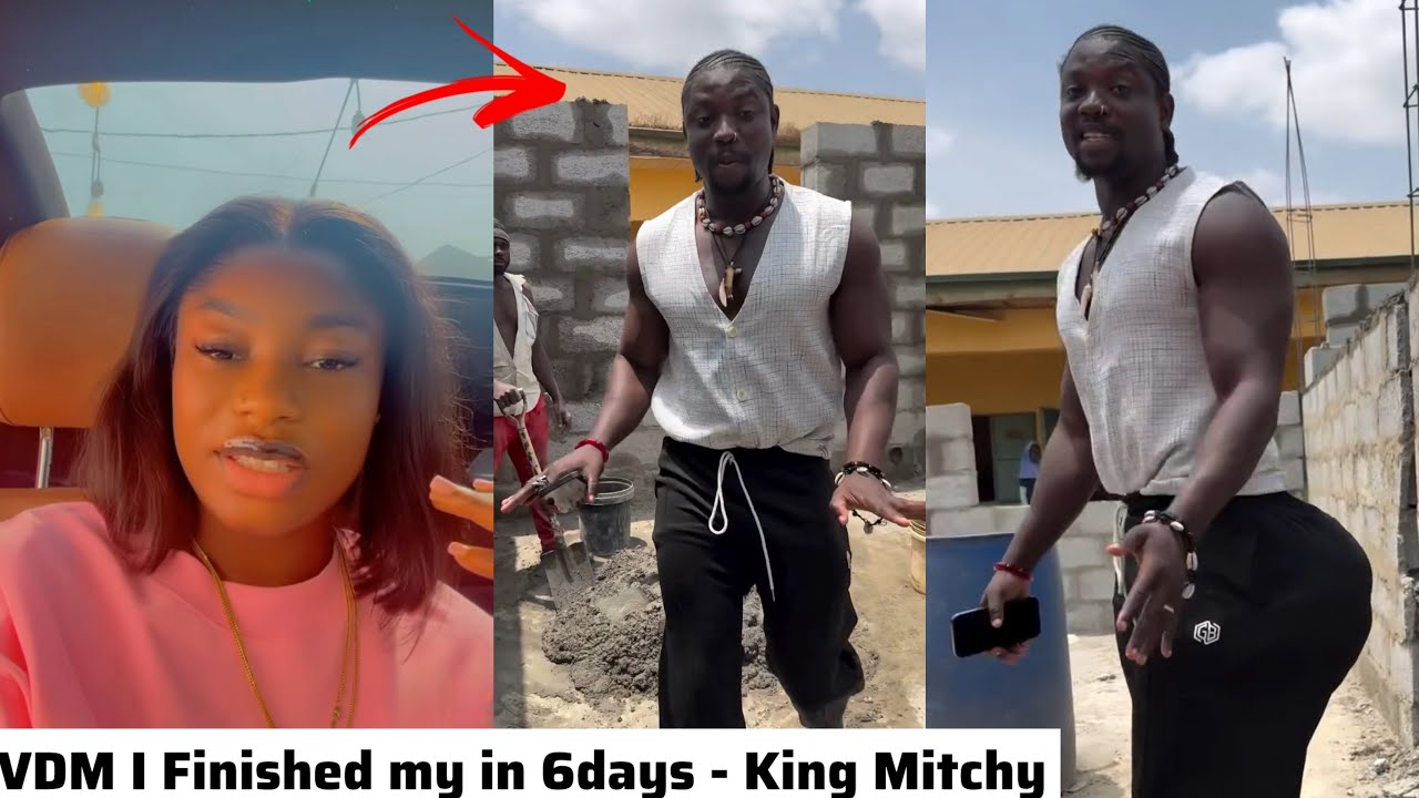 King Mitchy Fire Back at Verydarkman Again Over Day1 School Renovation and she Did in 6days 
