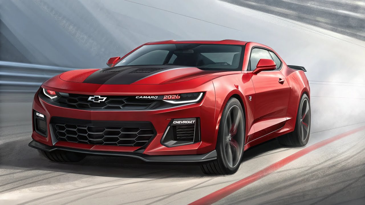 Red Chevrolet Camaro 2026 | Pure American Muscle | Full Review