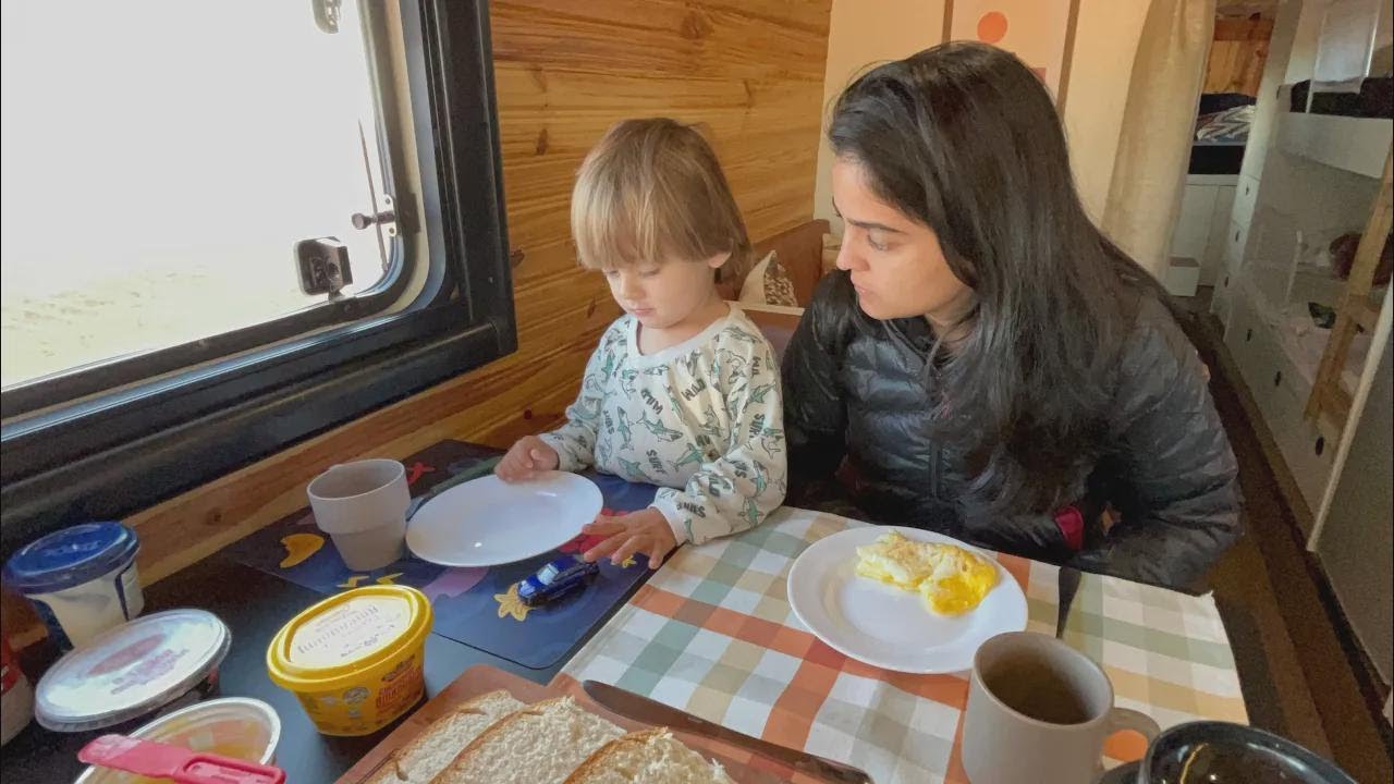 Day 22 Living on a School Bus Conversion