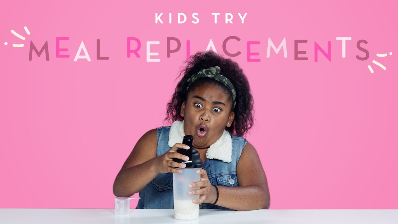 Kids Try Meal Replacements | Kids Try | HiHo Kids