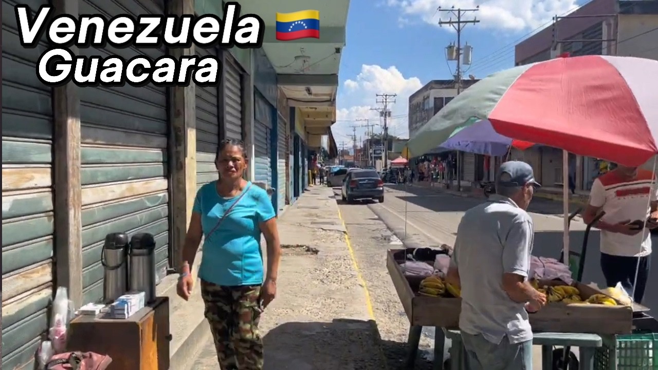 🇻🇪 VENEZUELAN Real Life, Walking in GUACARA. #venezuela #guacara #walkingtour #traveler #vzla
