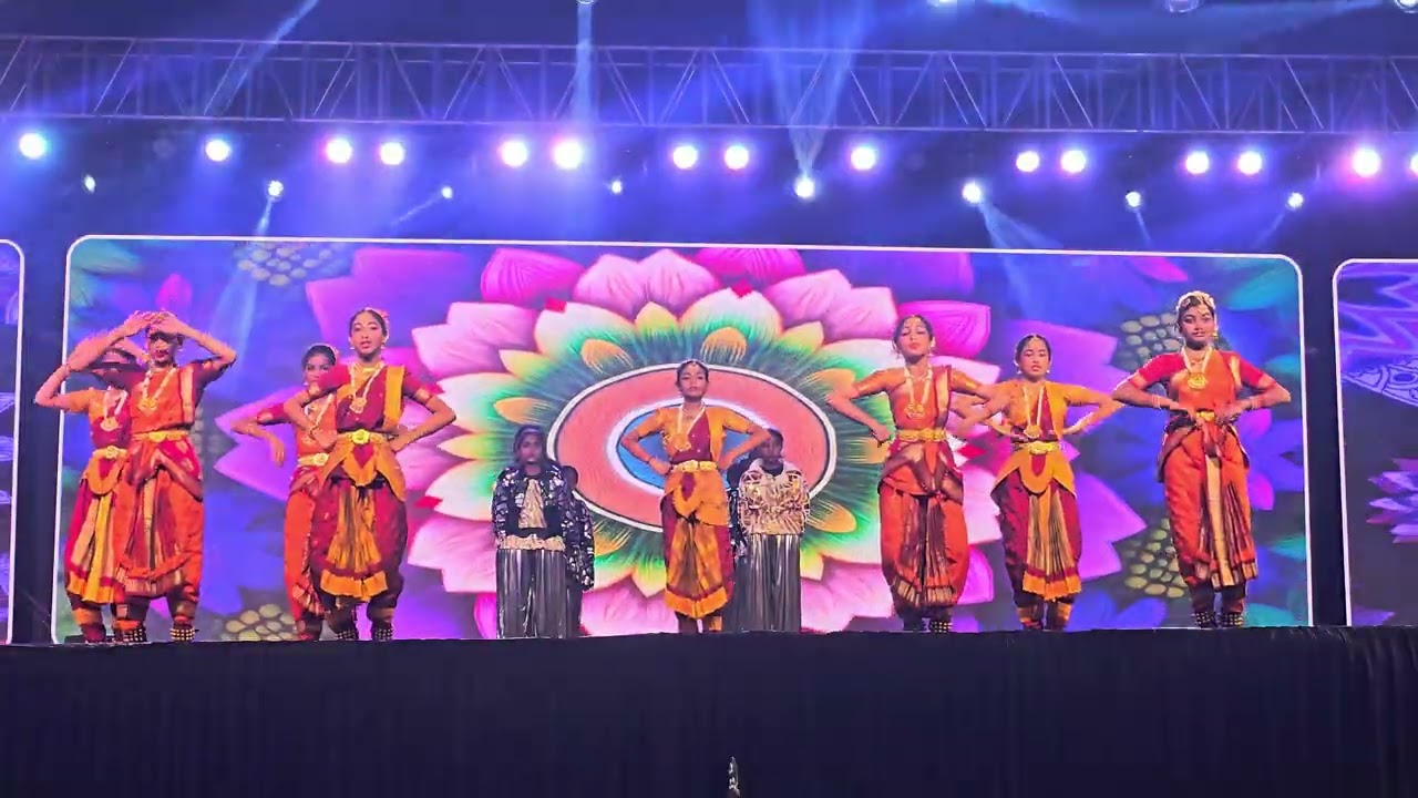 2025-26 jugalbandi dance performance from 9th student. On the occasion of VIS Vaibhava.