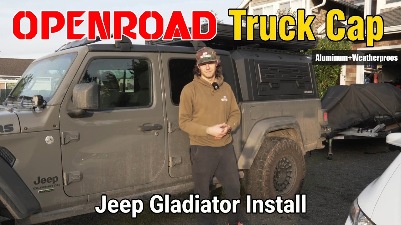 Обзор установки и ремонта алюминиевого кузова OPENROAD для Jeep Gladiator (2019–2026) | Лучший ку...