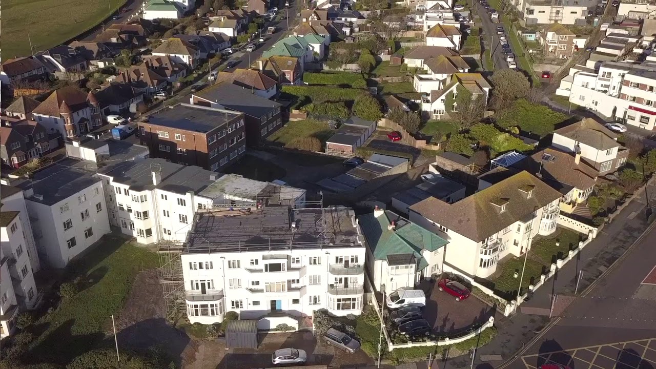 Under cliff walkway saltdean   East Sussex Dji pro