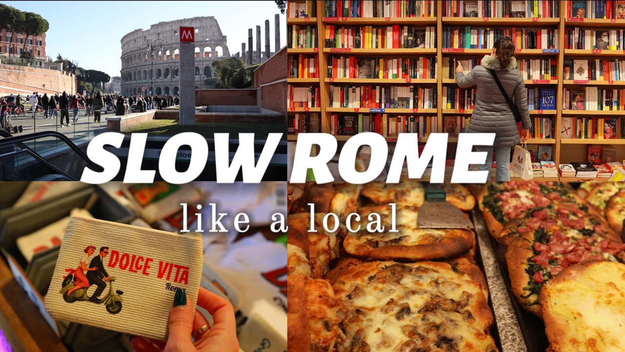 The Slow Side of ROME ✨ Bucket List: Hidden Street Food, Local Shop, Quiet Cafes - Slow Life Diaries