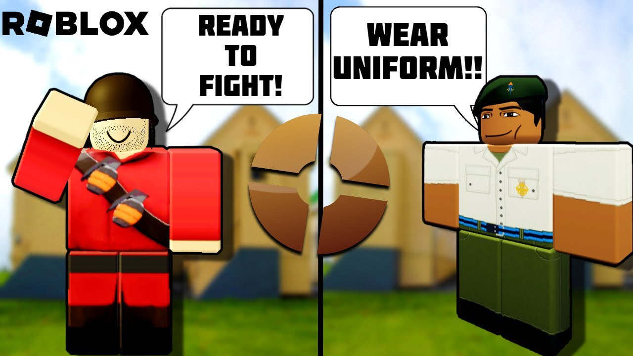 I Became Soldier From Team Fortress 2... In Roblox