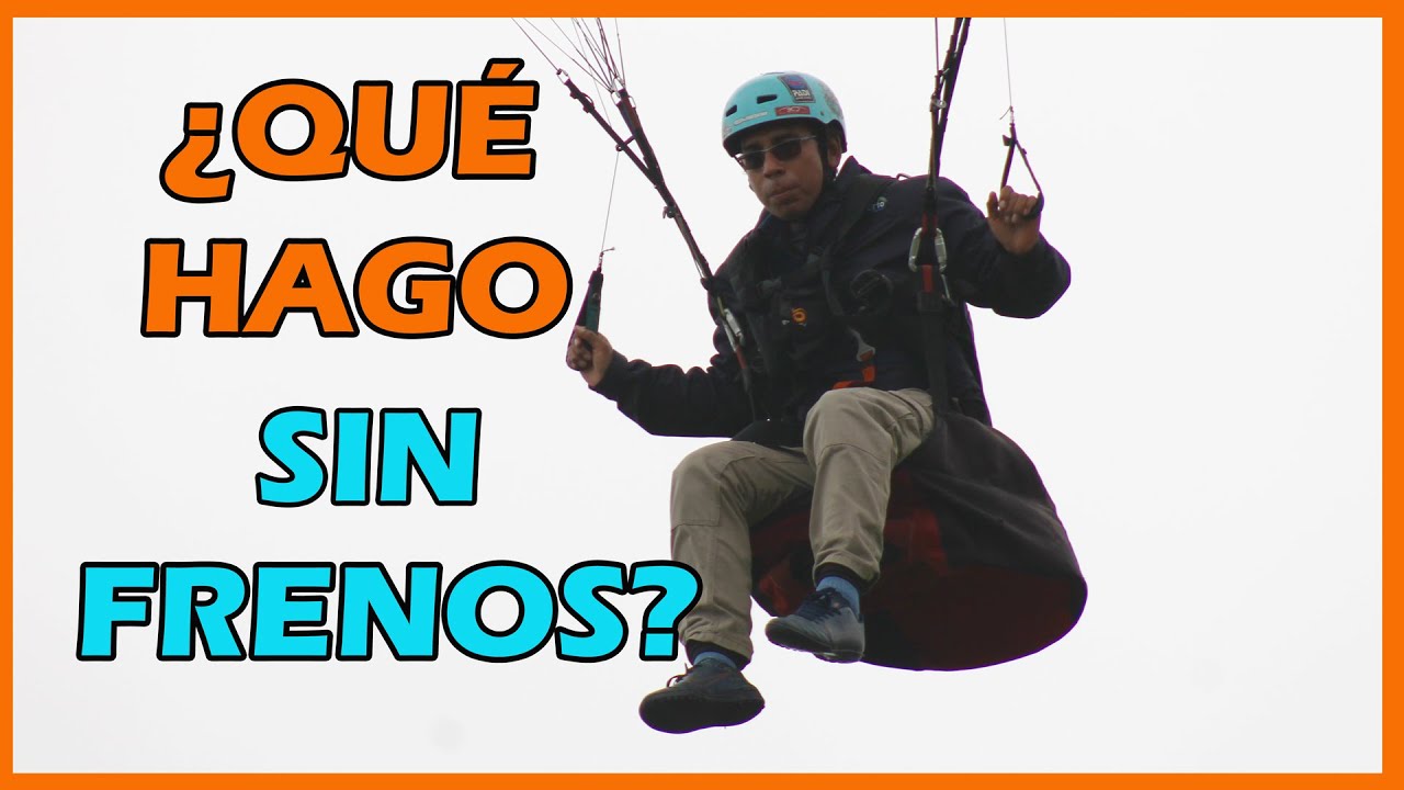 ¿Qué hacer si se ROMPE el FRENO del parapente?