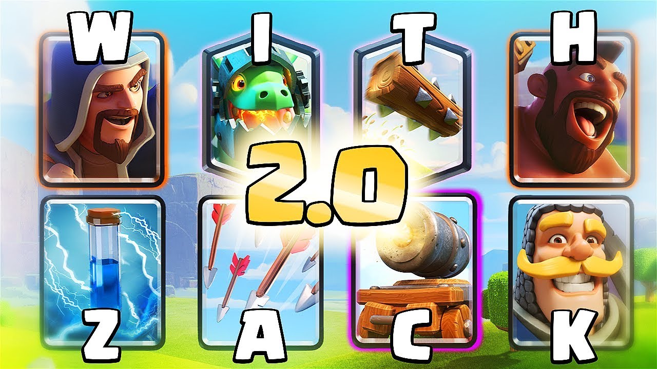 EL MAZO W.I.T.H.Z.A.C.K 2.0 ESTA ROTISIMO - Clash Royale
